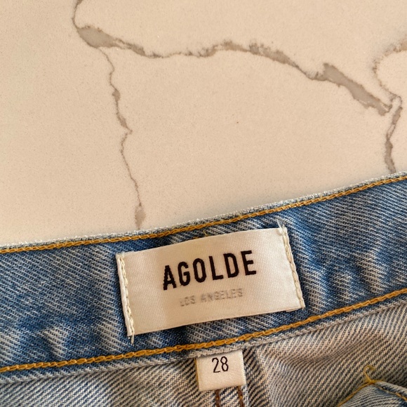 EUC Agolde Parker Denim Shorts - Picture 3 of 11